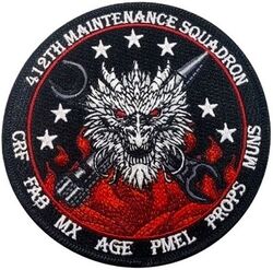 412th Maintenance Squadron Gaggle
