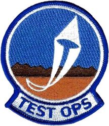 412th Operations Group Heritage
Based on the old 6512 Test Sq. patch.
