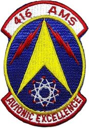 416th Avionics Maintenance Squadron
Made oval.
