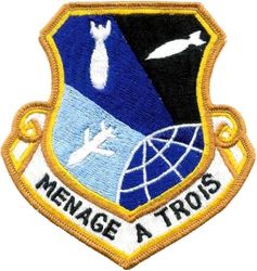 416th Bombardment Wing, Heavy Morale
In August 1985 one of the wing’s B-52G aircraft accomplished SAC’s first successful combined weapons release of an ALCM, SRAM, and gravity bomb. This combined launch occurred at a Nevada test range as part of the ongoing ALCM test and evaluation program. Taiwan made.
