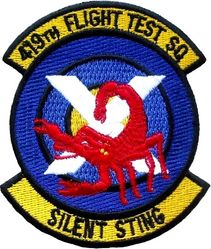 419th Flight Test Squadron
Cut edge.
