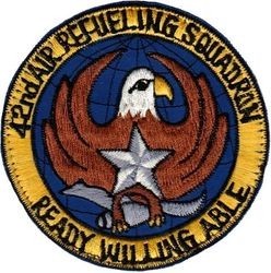 42d Air Refueling Squadron, Heavy
Faces right, Korean made.
