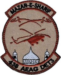 438th Air Expeditionary Advisory Squadron Detachment 3
Trained Afghan AF crews on Mil Mi-17 Hip and Mil Mi-35 Hind helicopters. Afghan made.
Keywords: Desert