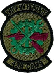 439th Consolidated Aircraft Maintenance Squadron
Keywords: subdued