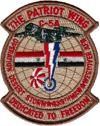 439th Military Airlift Wing Operation DESERT STORM 1991
Keywords: desert