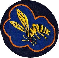 43d Fighter Squadron
P-39 era 1944. Correct WW 2 orientation. On felt.
