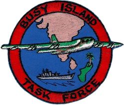 43d Strategic Wing Busy Island Task Force 
Conventional B-52 units deployed to Guam from the US on a rotational basis for training on various missions. Attached to the 43 SW. Korean made.

