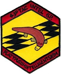 43d Tactical Intelligence Group Morale
Korean made. Unsure of base.
