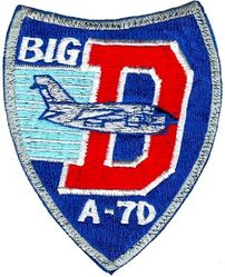 4450th Tactical Group A-7D
In 1984, as part of a cover plan for the F-117, the 4450th sent some of its A-7 aircraft to participate in TEAM SPIRIT 84. The crews were encouraged to have patches done there to help spread the cover story, thus many A-7 era patches are Korean made.
