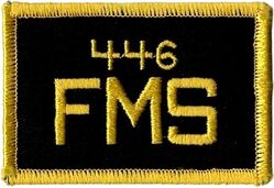 446th Field Maintenance Squadron
Hat patch.
