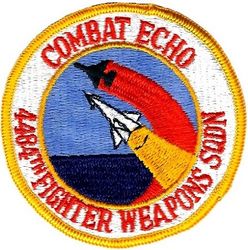 4484th Fighter Weapons Squadron COMBAT ECHO
Smaller version.
