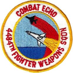 4484th Fighter Weapons Squadron COMBAT ECHO
On twill.
