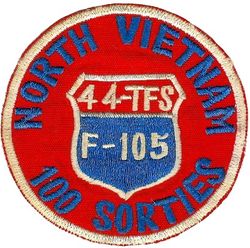 44th Tactical Fighter Squadron F-105 100 Sorties North Vietnam
Japan made.
