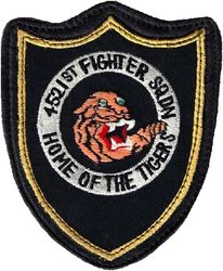 4521st Combat Crew Training Squadron
Sewn to leather as worn, Japan made.
