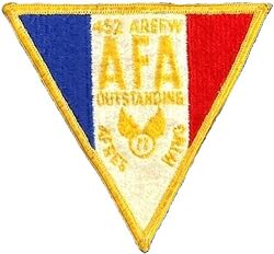 452d Air Refueling Wing, Heavy Air Force Association Outstanding AFRES Wing 1972
