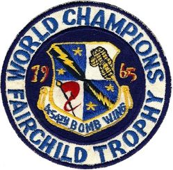 454th Bombardment Wing, Heavy Fairchild Trophy Winner 1965
Japan made.
