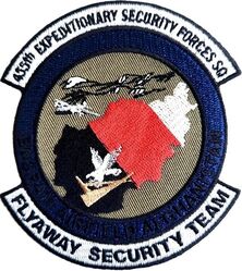 455th Expeditionary Security Forces Squadron Fly Away Security Team 
Afghan made.
