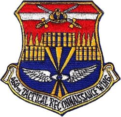 460th Tactical Reconnaissance Wing
Large chest patch circa 1969. Japan made.
