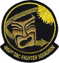 461st Tactical Fighter Training Squadron
Smaller and a bit darker overall than other darker yellow version.
