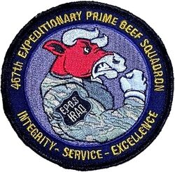 467th Expeditionary Prime BEEF Squadron
The Army's 20th Engineer Brigade controls parts of the 467th EPBS, while the 467th EPBS controls the day-to-day operations of the Army's 389th Engineer Company, according to Harris. The EPBS is the only Air Force engineering entity in the IJOA with full tactical control over an Army unit. Iraqi made.
