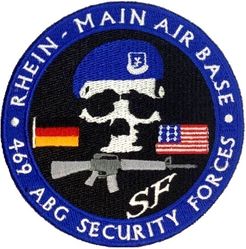 469th Air Base Group Security Forces Squadron Morale
For some reason not designated just 469th SFS. Probably political.
