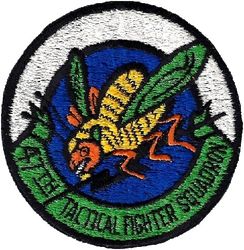 47th Tactical Fighter Squadron
Legs are orange instead of brown, body lighter yellow. Circa1970.
