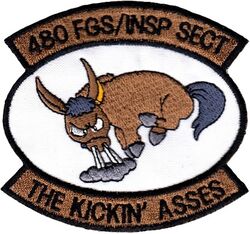 480th Fighter Generation Squadron Inspection Section Morale 
Korean made.
