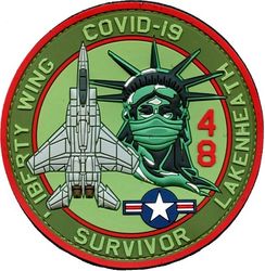 48th Fighter Wing Morale
Made during 2020 COVID-19 pandemic.
Keywords: PVC