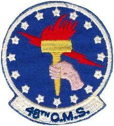 48th Organizational Maintenance Squadron 
UK made.
