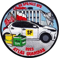 48th Security Forces Squadron and 422d Security Forces Squadron Operation ATLAS GUARDIAN 2023
Held in Poland.

