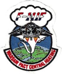 48th Tactical Fighter Wing F-111F
On twill, UK made.
