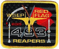 493d Fighter Squadron Exercise RED FLAG 2015 and COMBAT ARCHER 
