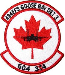 494th Expeditionary Fighter Squadron Detachment 3
UK made.
