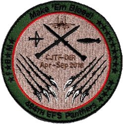 494th Expeditionary Fighter Squadron Combined Joint Task Force / Operation INHERENT RESOLVE 2018
Keywords: Desert
