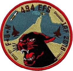 494th Expeditionary Fighter Squadron Operation INHERENT RESOLVE 2019
IRF= Immediate Response Force
