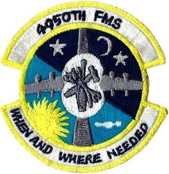 4950th Field Maintenance Squadron
Philippine made.
