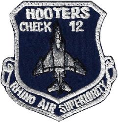 497th Tactical Fighter Squadron F-4
Alluding to the F-4E's head-on attack capability. Korean made.
