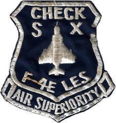 497th Tactical Fighter Squadron F-4 LES
LES= Leading Edge Slats, a flight control modification to the wings. Korean made.
