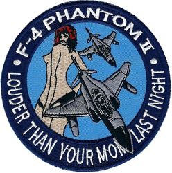 497th Tactical Fighter Squadron F-4 Morale
Korean made.
