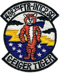 498th Fighter-Interceptor Squadron
Smaller, F-106 era, Japan made.
