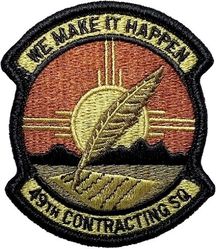 49th Contracting Squadron
Keywords: OCP