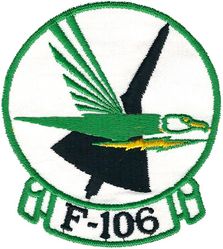 49th Fighter-Interceptor Squadron F-106
Version with F- "1" 06. Other version has F-"I" 06. 
