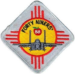 49th Tactical Fighter Wing William Tell Competition 1990
88 in apple was for winning first place that year. 
