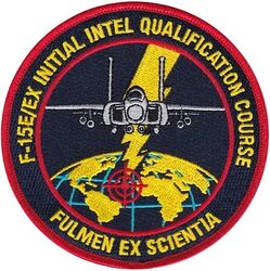 4th Operations Support Squadron F-15E/EX Initial Intelligence Course
