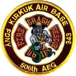 506th Expeditionary Civil Engineer Squadron Fire Protection Flight Morale
