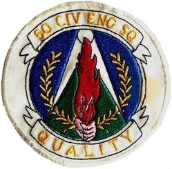 50th Civil Engineering Squadron
German made.
