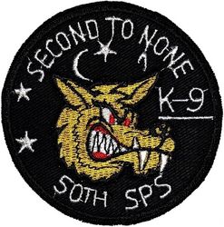 50th Security Police Squadron K-9 Section
German made.
