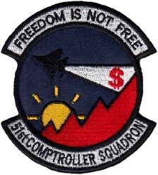 51st Comptroller Squadron
Korean made.
