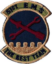 51st Equipment Maintenance Squadron
Korean made.
Keywords: subdued