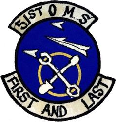 51st Organizational Maintenance Squadron
Korean made.
